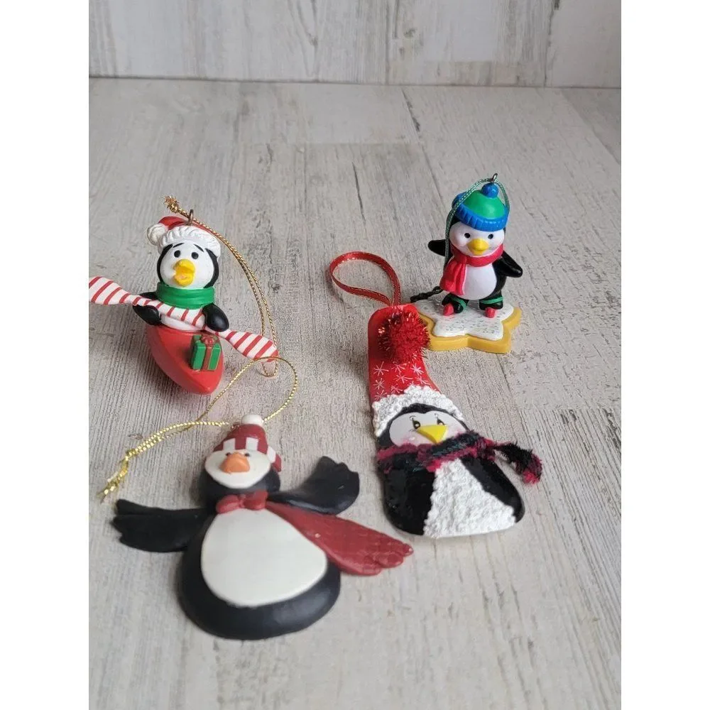 Penguin variety cookie ornament‎ Xmas gift